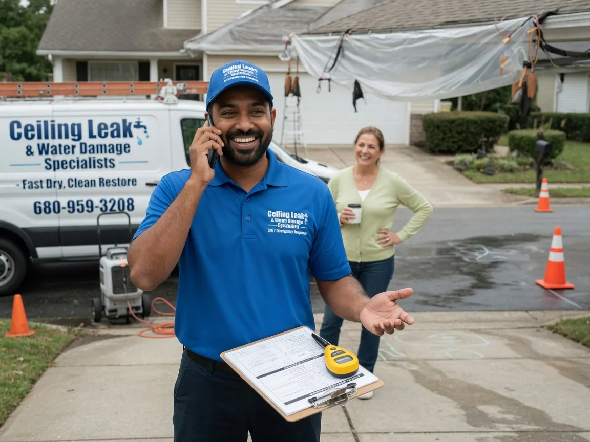 Ceiling Leak Cleanup New Hampton, IA FAQs
